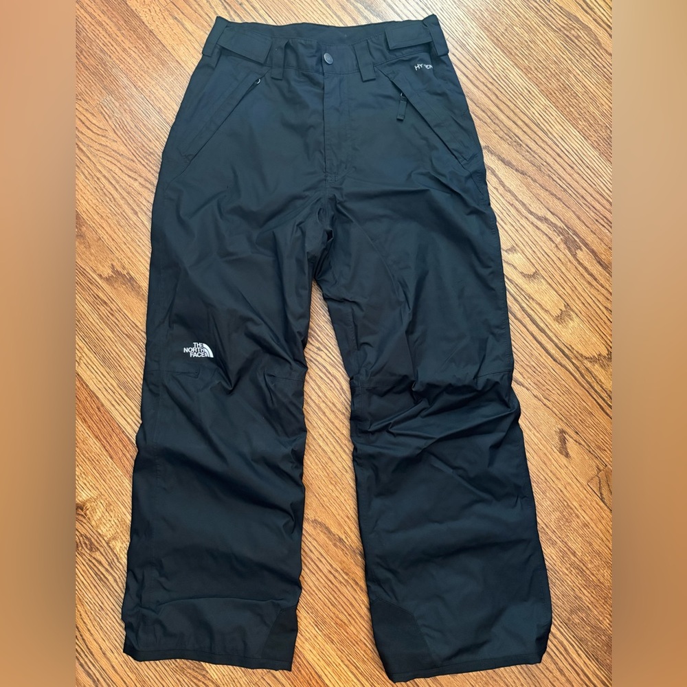 North Face black boys ski pants size L 14-16
